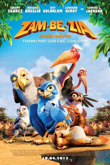 2012 - Hoạt Hình《Zambezia: Thành Phố Các Loài Chim》- Xem phim HD Online